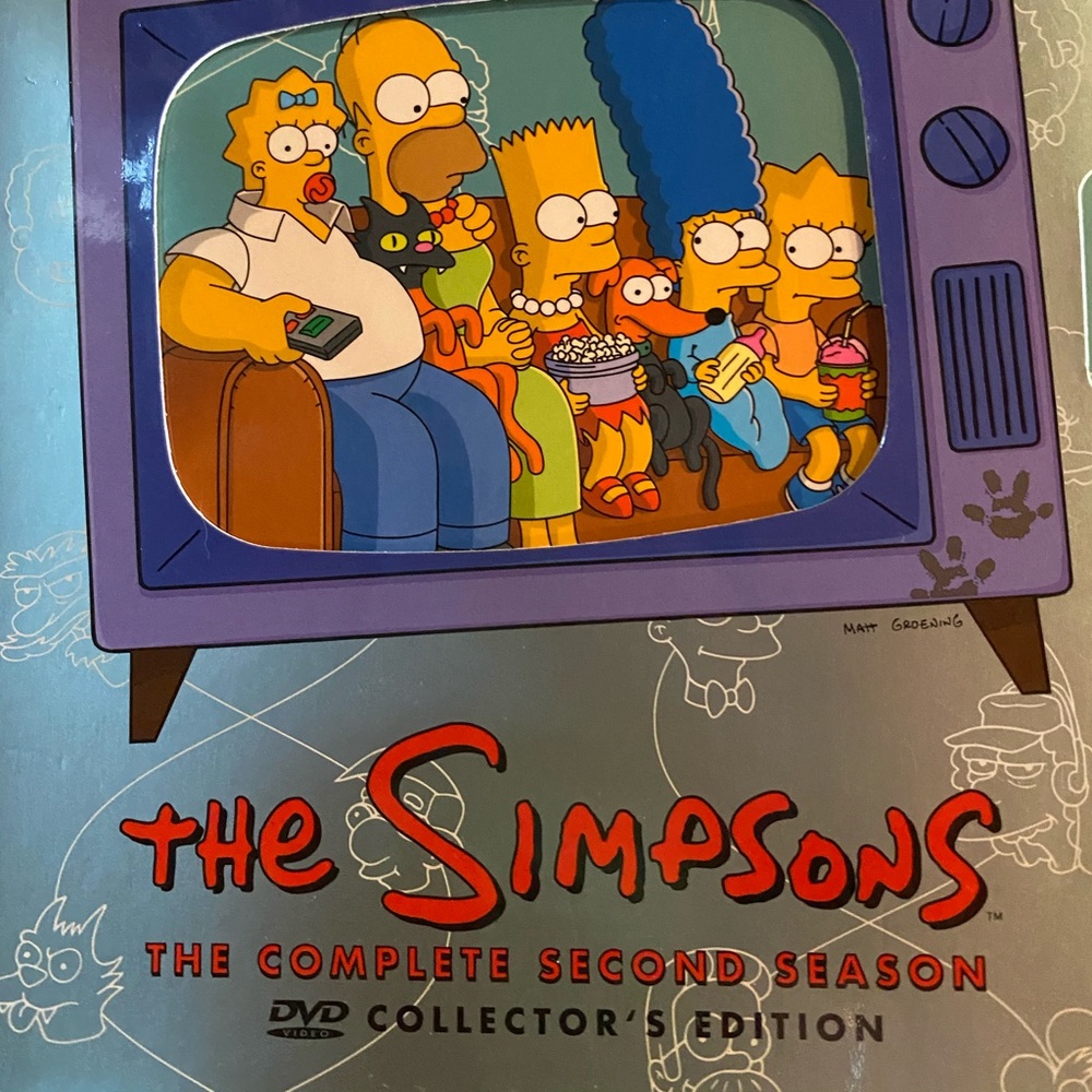 Simpsons season two DVD set